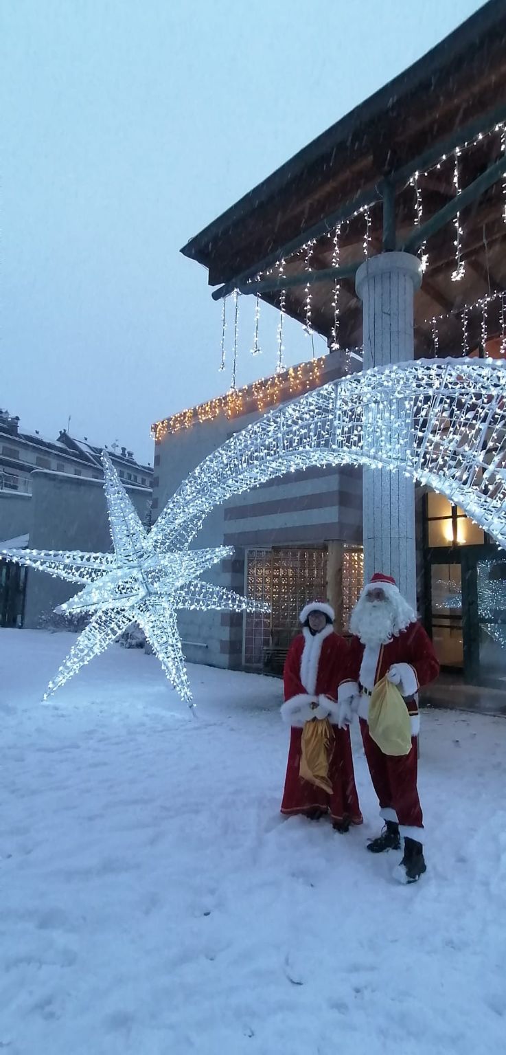 Babbo e Babba Natale a Pejo Fonti