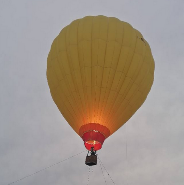 Befana in mongolfiera a Zovencedo